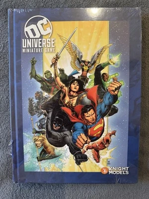 DC Universe Miniature Game Rulebook Knight Models Hardcover Book - Image 1 of 2