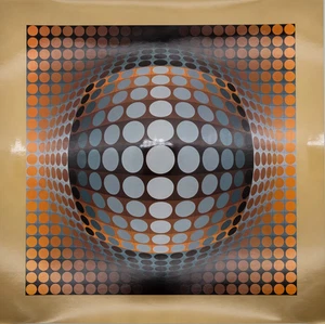 Victor VASARELY : VEGA ZETT - Héliogravure - Imagen 1 de 6