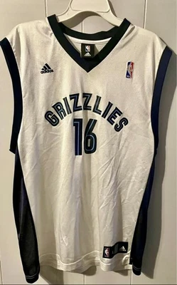 Adidas Men's Large Memphis Grizzlies Pau Gasol #16 Jersey NBA Jersey - Image 1 of 4