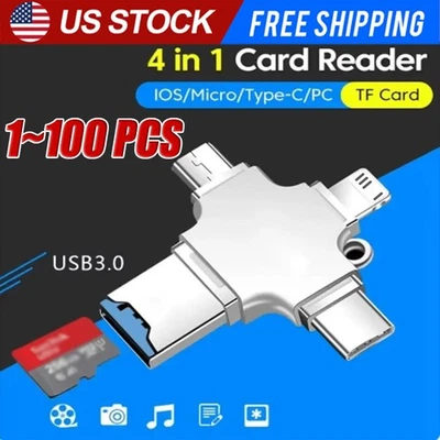 USB 3.0 Flash Drive 128GB Type C Memory Photo Stick for iPhone Android iPad lot - Image 1 of 4