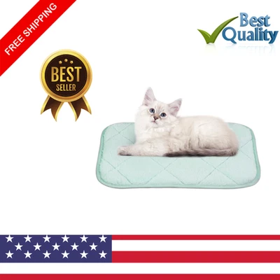 Alfombra térmica autocalentable para gatos manta para perros almohadilla antideslizante lavable pequeña 20x16 pulgadas Foto 1 de 4