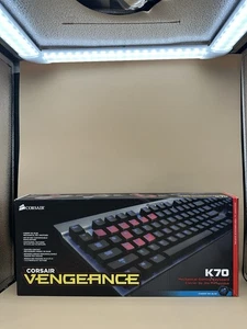 K70 Mechanical Gaming Keyboard Cherry MX Blue.CH90000045-NA - Picture 1 of 6