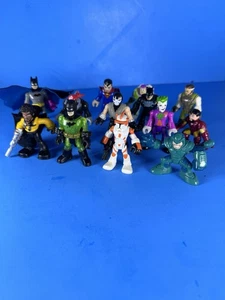 Imaginext Marvel & DC Mix Lot Of 13 Figures.  Batman, Star Wars, Joker, Buzz - Picture 1 of 4