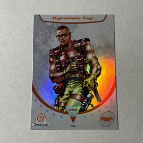 LIMITED RUN GAMES - SEGA DREAMCAST TRADING CARD - DYNAMITE COP FOIL #080