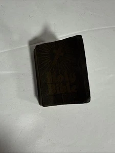 1920s Vintage TINY Small MINIATURE NEW TESTAMENT HOLY BIBLE USA - Picture 1 of 14