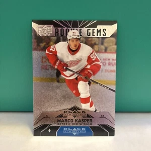 2023-24 Upper Deck Extended Series Marco Kasper Black Diamonds Red Wings Rookie - Picture 1 of 4