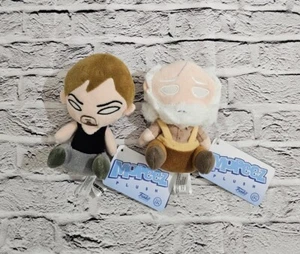 LOT OF 2 Funko Mopeez Walking Dead Hershel Daryl Dixon Plush Figure Toy 6'' - Picture 1 of 7