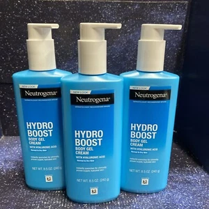 3 X Neutrogena Hydro Boost Body Gel Cream 8.5 Oz Each - Free Shipping - Picture 1 of 4