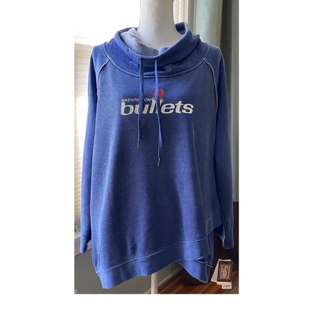 Touch By Milano Women’s NBA Washington Bullets Hardwood Classics Sweatshirt 2X Cover