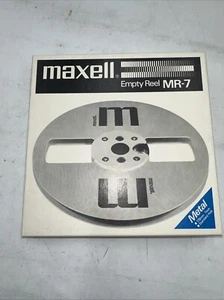 Maxwell Empty Reel, MR-7 Clear Plastic, - Picture 1 of 3