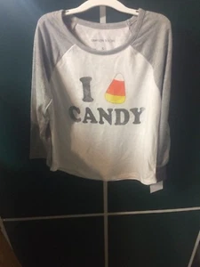 Child girl Size Small 6-6x Grayson Social candy corn Long Sleeve Top new NWT - Picture 1 of 4