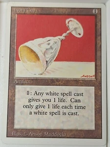 Ivory Cup - Revised Edition Core Set - Magic the Gathering MTG Nice! - Picture 1 of 3