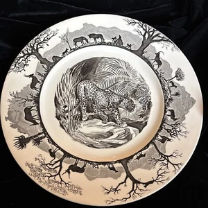 Wedgwood Kruger National Park Dinner Plate Leopard 10 3/4" - Bild 1 von 5