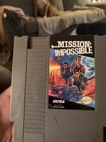 Cartucho de juego Mission: Impossible como nuevo NES NINTENDO