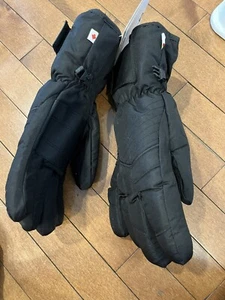 NWT Hot Paws Canada Adult Men’s XL Black Sherpa Lined Winter Gloves - Picture 1 of 7