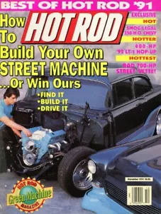 HOT ROD 1991 DEC - AL TEAGUE, 740hp VETTE, 69 DAYTONA - Imagen 1 de 1