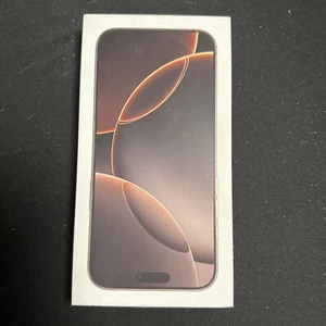 Original Apple iPhone 16 Pro Max Desert Titanium boîte vide uniquement - Photo 1 sur 5