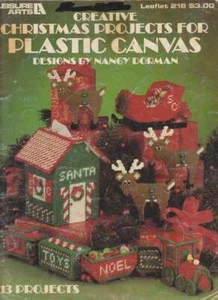 OOP!!! CREATIVE CHRISTMAS PROJECTS FOR PLASTIC CANVAS 13 PROJECTS - Picture 1 of 2