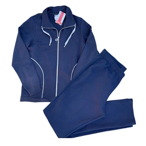 TUTA DONNA CMP CAMPAGNOLO COTONE GINNASTICA ZIP SPORT PALESTRA PRIMAVERA ESTATE - Imagen 1 de 3