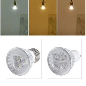 5x Led Spotlight Bulbs 9w 15w 3000k 4500k 6000k GU10 Spot MR16 12V E27 E14 Gu5.3 - Picture 1 of 18