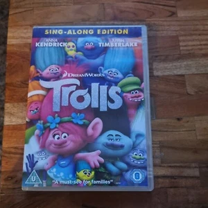 TROLLS SING ALONG EDITION DVD NEW SEALED ANNA KENDRICK JUSTIN TIMBERLAKE #250 - Picture 1 of 1