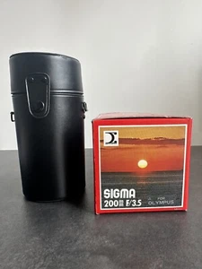 Sigma-XQ  F.200mm  F3.5 Lense Für Olympus - Bild 1 von 13