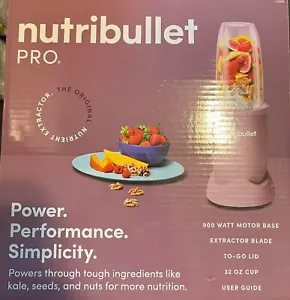 Batidora Personal NutriBullet Pro 900W - Taza 32oz - Lavanda TOTALMENTE NUEVA - Imagen 1 de 1