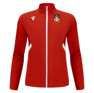 Authentic Wrexham AFC Football Betty Buzz Red ZipUp Trainer Jacket Soccer 3XL - Picture 1 of 11