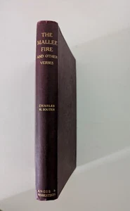 The Mallee Fire And Other Versus By Charles Souter 1923 No DJ 1st Edition - Picture 1 of 16