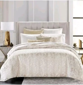 Hudson Park FOGLIA King 4 Piece Duvet Set MSRP $980! 😍 - Picture 1 of 20