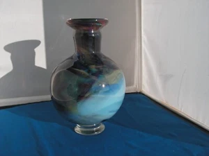 Nancy Otto Contemporary California Glaskunst Vase 2002 - Bild 1 von 13