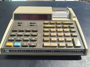 Rare Vintage Hewlett-Packard HP 92 Financial Printing Printer LED Calculator