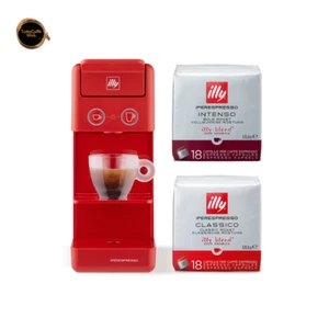 MACCHINA CAFFè ILLY IPERESPRESSO Y3.3 ROSSA + 108 CAPSULE ILLY 100% ARABICA - Imagen 1 de 1