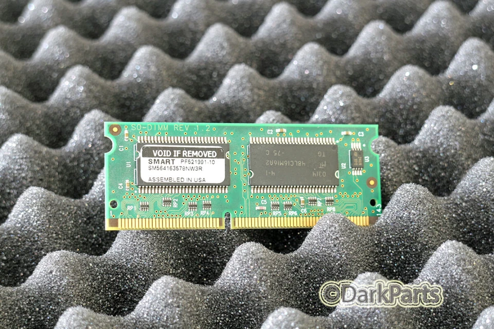 Foundry Networks Fastiron Edge 2402 Cache Memory RAM SMART SM564163578NW3R 128MB - Image 1 of 1