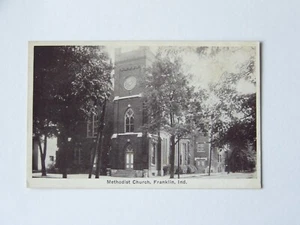 Franklin Indiana IN Methodist Church Early 1900's - Picture 1 of 2