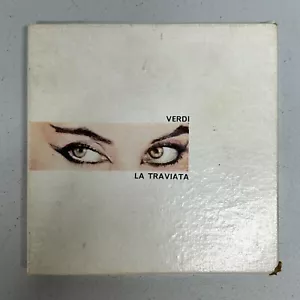 Vintage Verdi La Traviata Reel to Reel Tape World Record Club Boxed UNTESTED - Foto 1 di 15
