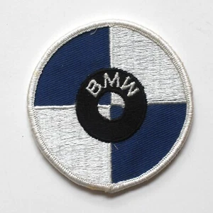 BMW Automotive Embroidered 3" Iron On Patch Car - Picture 1 of 3