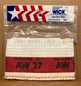 🐾 American Wick AW27 Kerosene Heater Replacement Wick AW-27 ~ MADE IN ENGLAND🐾 - Picture 1 of 2
