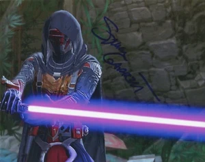 SPENCER GARRETT Hand-Signed "Star Wars The Old Republic Darth Revan" 8x10 Photo - Picture 1 of 1