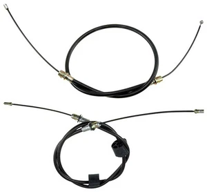 82-87 CAMARO Z28 TA GTA EMERGENCY DISC BRAKE CABLE LH AND RH SIDE REAR SET 2 - Picture 1 of 2