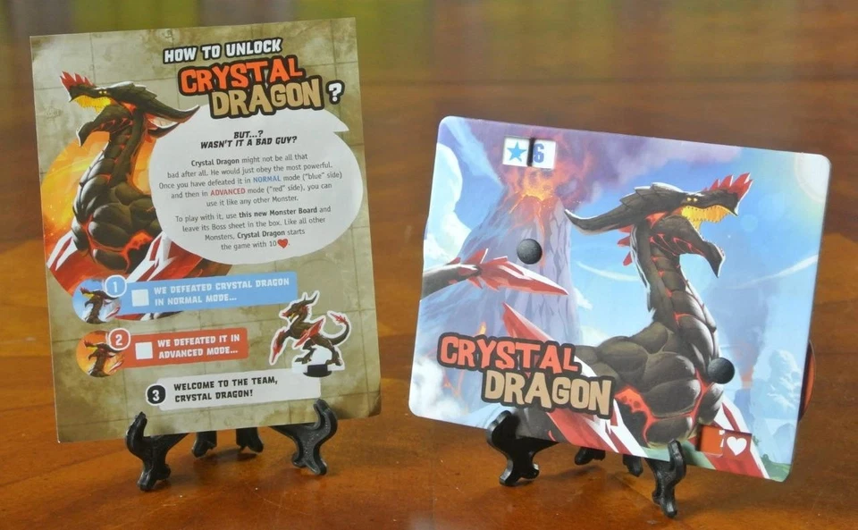 King of Monster Island CRYSTAL DRAGON Monster Character Expansion Promo - Image 1 of 1