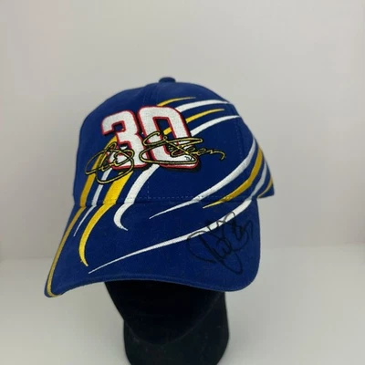 De colección Firmado Jeff Green RCR AOL Racing NASCAR Snapback Sombrero Chase Auténtico Foto 1 de 4