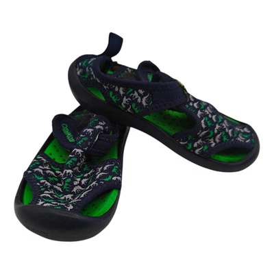 OshKosh Bgosh Toddler Boy Aquatic Water Shoes Sandal Dinosaur Washable Sz 7 - Image 1 of 4