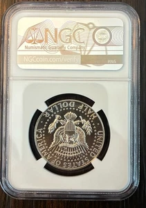 1966 SMS Kennedy Mint Error Variety DDO FS-103 NGC MS67 Beautiful Silver  - Picture 1 of 2