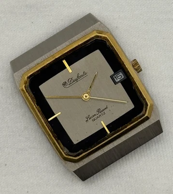 Vintage Dufonte Lucien Piccard Watch - Men - Two Tone Quartz 27mm - DONOR! - Image 1 of 4