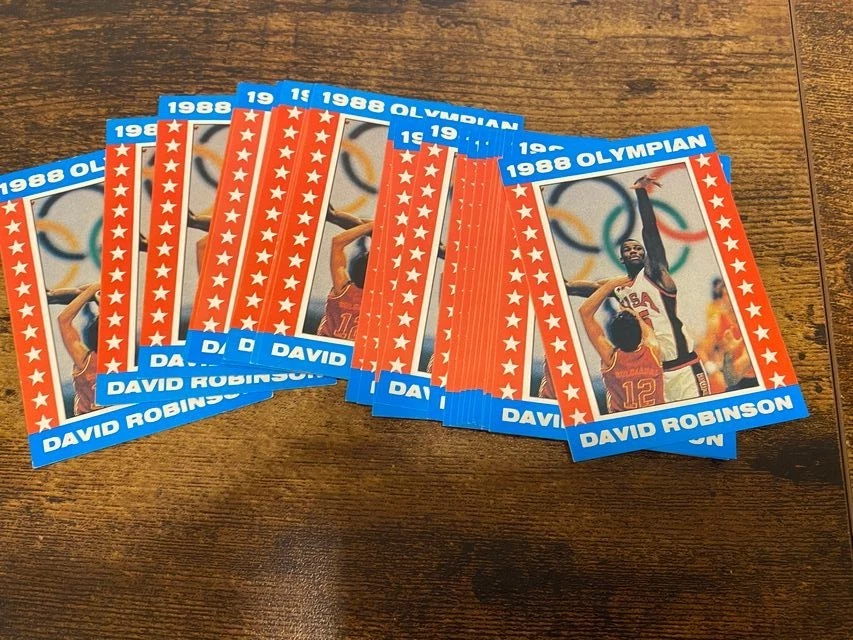 1988 年奥运选手大卫·罗宾逊美国奥运会 (RC) - 名堂 25 件装 — 第 1/1 张图片