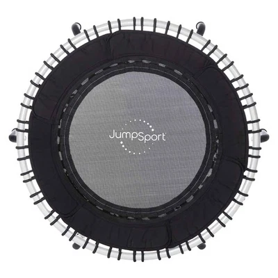 JumpSport 250 Workout Rebounder for Adults, 39" Mini Fitness Trampoline, White - Image 1 of 4
