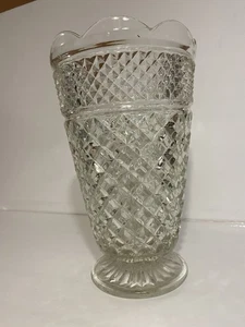 Vaso grande pesante in vetro trasparente - Foto 1 di 10