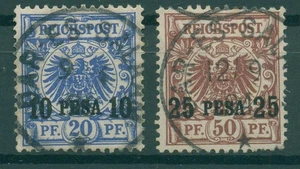 DEUTSCH-OSTAFRIKA 1893 Nr 4-5 gestempelt (922998) - Picture 1 of 1