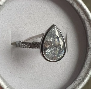 bomb party diamond cz hämatit ring size 8 we run the world - Bild 1 von 3